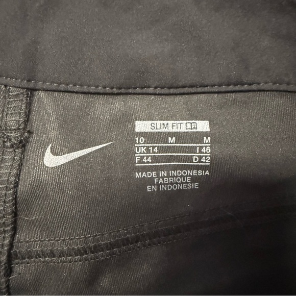 Nike Women’s Slim Fit Black Golf Pants – Size 10 / Medium - Picture 3 of 6